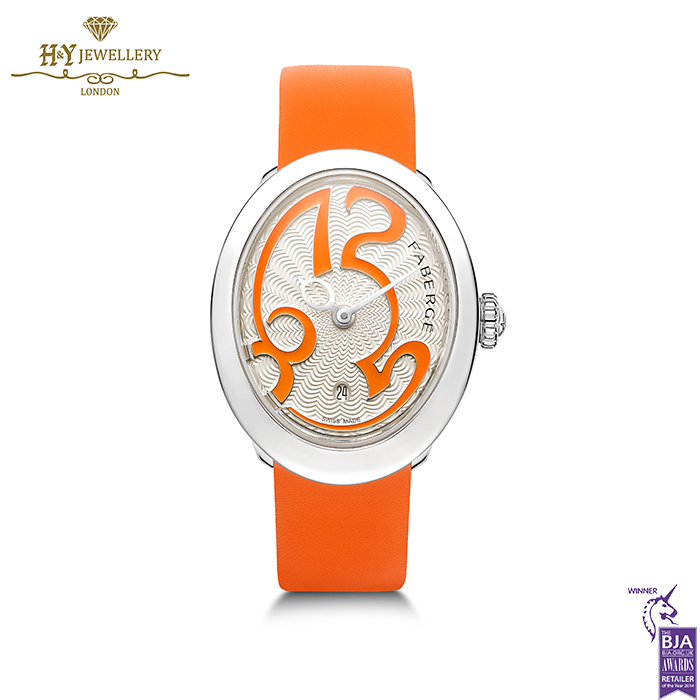 Faberge Eggsistence Orange Watch-0