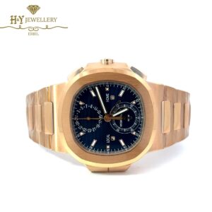 Patek Philippe Nautilus Travel Time Chronograph Rose Gold - ref 5990/1R-001-16687