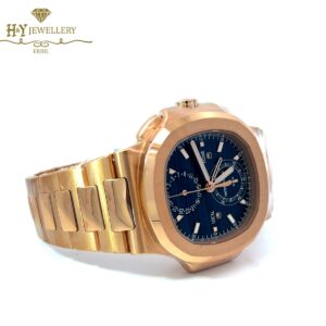 Patek Philippe Nautilus Travel Time Chronograph Rose Gold - ref 5990/1R-001-16688
