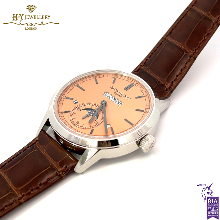 Patek Philippe Grand Complications Perpetual Calendar Platinum {DISCONTINUED} - ref 5236P-010-17092