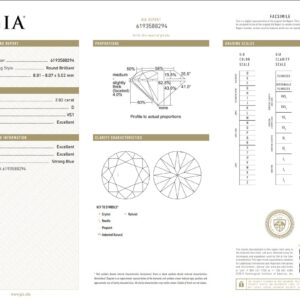 Rose Gold Round Cut Diamond Ring - 2.02ct-17293