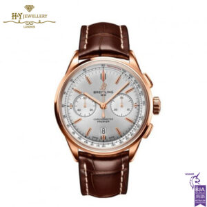 Breitling Premier B01 Chronograph 42 Rose Gold - ref RB0118371G1P1-0