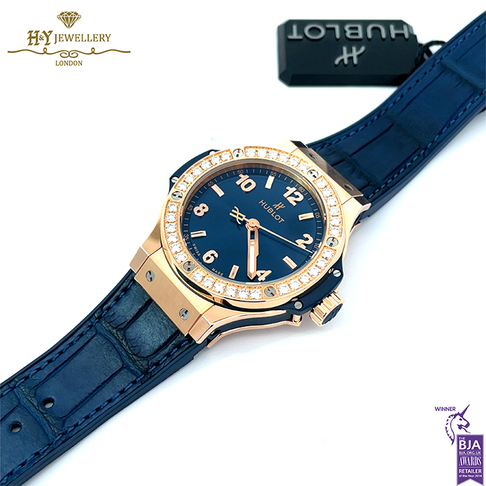 Hublot Big Bang Quartz Rose Gold {Discontinued} - ref 361.PX.7180.LR.1204-17304