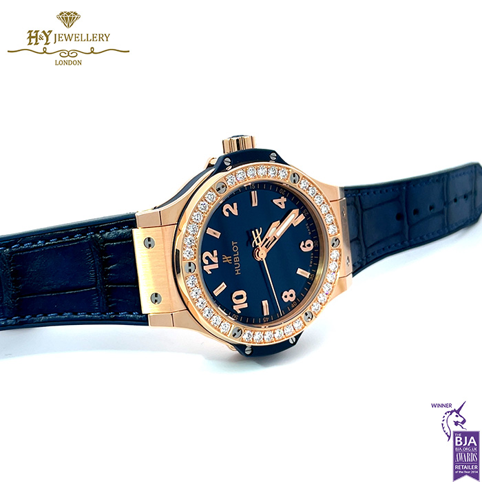 Hublot Big Bang Quartz Rose Gold {Discontinued} - ref 361.PX.7180.LR.1204-17303
