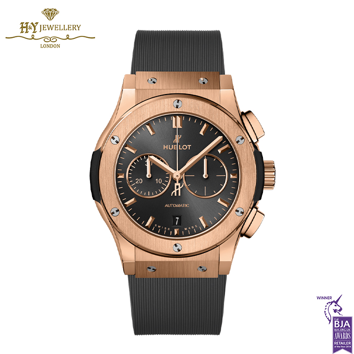 Hublot Classic Fusion Racing Grey Chronograph King Rose Gold - ref 541.OX.7080.RX -0