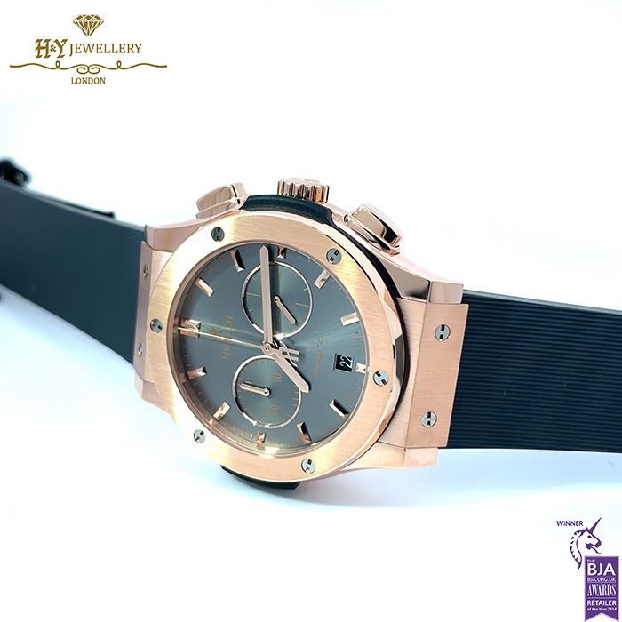 Hublot Classic Fusion Racing Grey Chronograph King Rose Gold - ref 541.OX.7080.RX -17312
