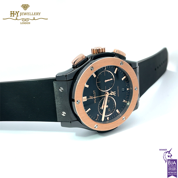 Hublot Classic Fusion Chronograph Ceramic King Gold - ref 541.CO.1181.RX-17318