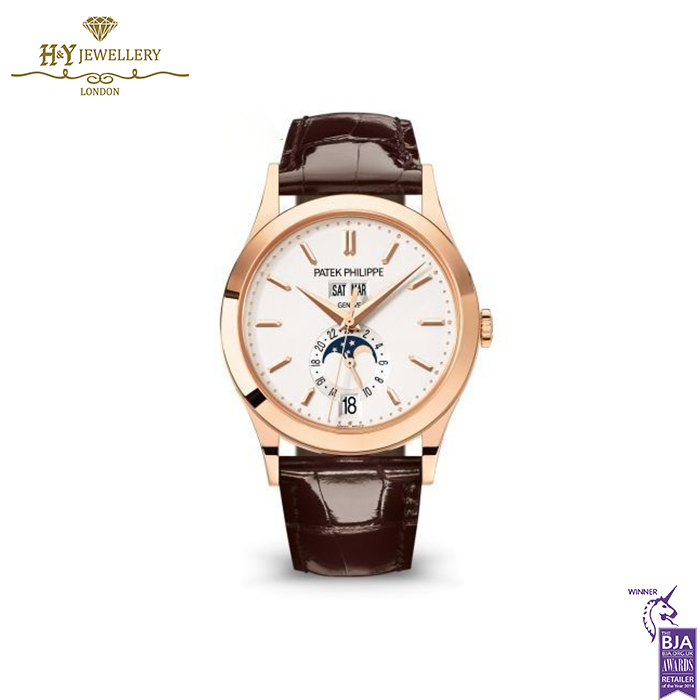 Patek Philippe Complications Annual Calendar Moon Phases Rose Gold {DISCONTINUED} - ref 5396R-011-0