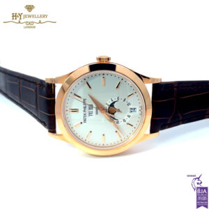 Patek Philippe Complications Annual Calendar Moon Phases Rose Gold {DISCONTINUED} - ref 5396R-011-17390