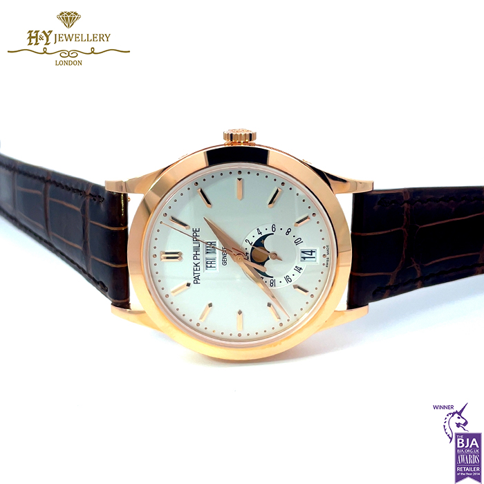 Patek Philippe Complications Annual Calendar Moon Phases Rose Gold {DISCONTINUED} - ref 5396R-011-17390