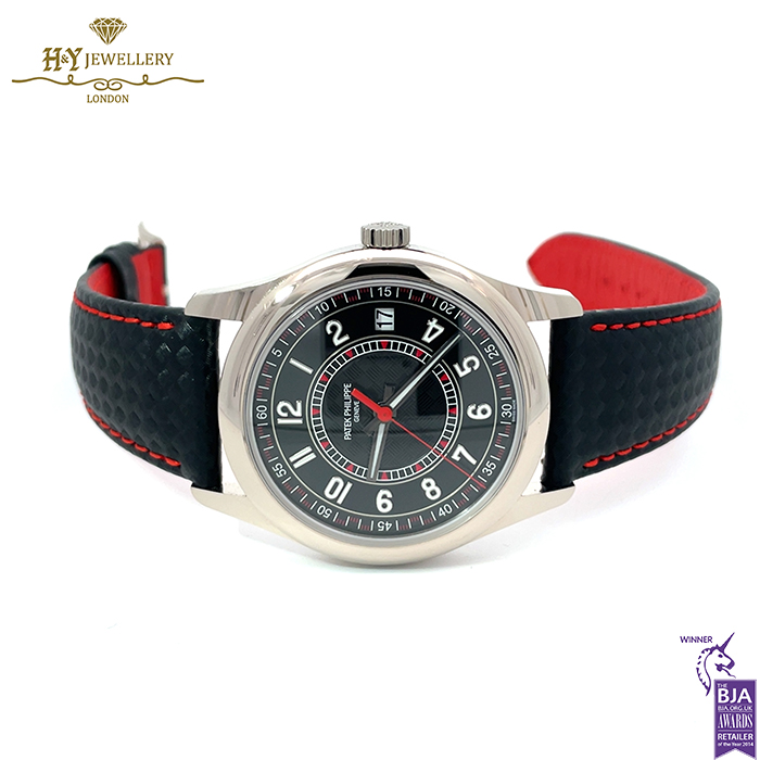 Patek Philippe Calatrava Black Date White gold - ref 6007G-010-17415