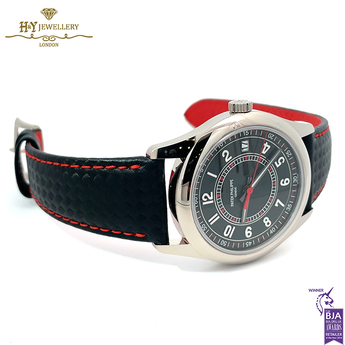 Patek Philippe Calatrava Black Date White gold - ref 6007G-010-17417