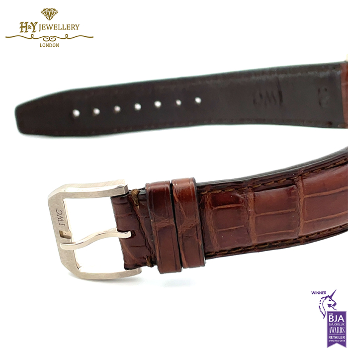 IWC Portuguese Regulator White Gold {DISCONTINUED} - ref IW544404-17448