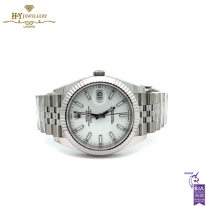 Rolex Datejust Silver Dial Stainless Steel & White Gold - ref M126334-0004-17795