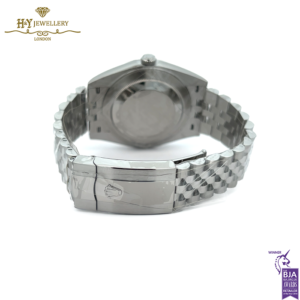 Rolex Datejust Slate Roman Gray Dial Stainless Steel & White Gold - ref M126334-0022-17804