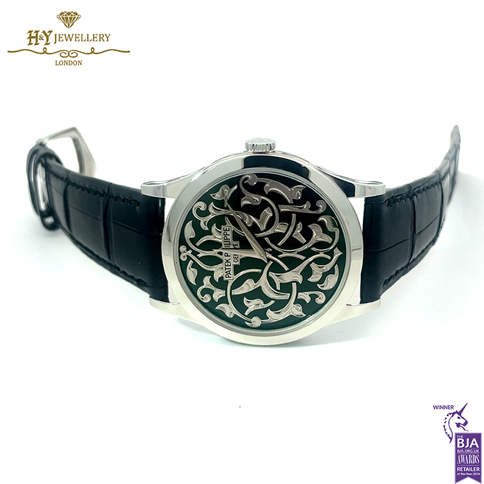 Patek Philippe Calatrava Volutes & Arabesques Platinum {DISCONTINUED} - ref 5088/100P-001-17490