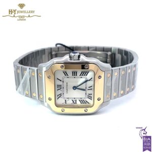 Cartier Santos de Cartier Steel & Yellow Gold - ref W2SA0033-17596