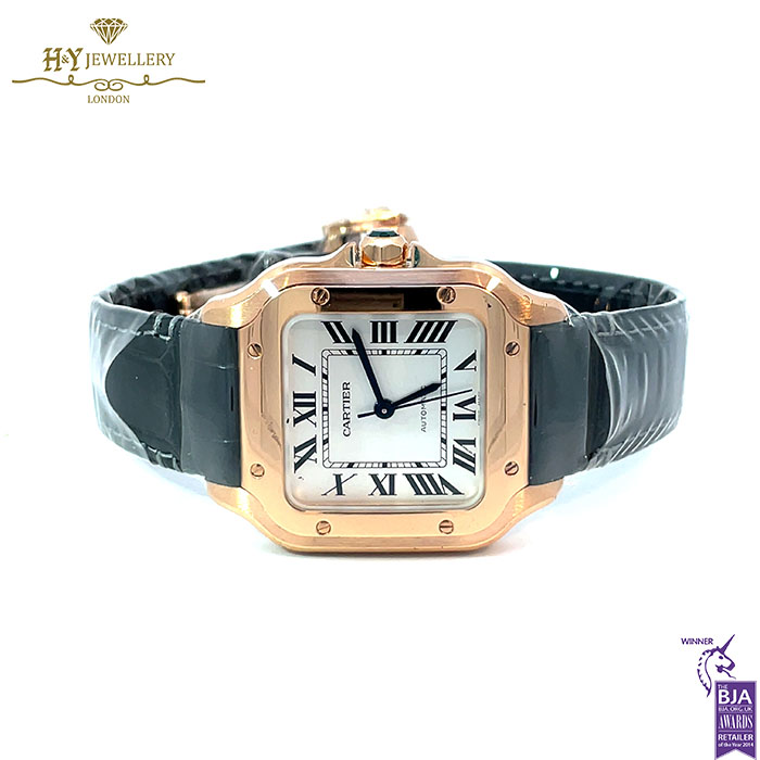 Cartier Santos De Cartier Rose Gold - ref WGSA0028-17924