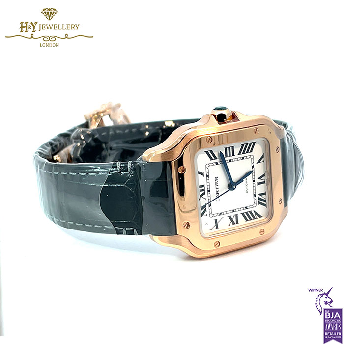 Cartier Santos De Cartier Rose Gold - ref WGSA0028-17925
