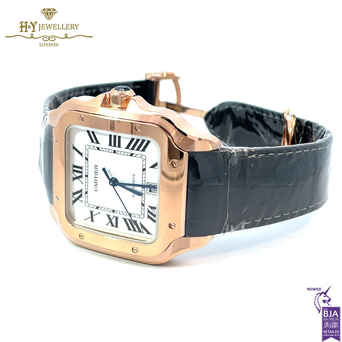 Cartier Santos De Cartier Rose Gold - ref WGSA0019-17926