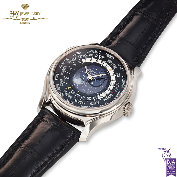 Patek Philippe World time Moon Phase 175th Anniversary White Gold Limited edition of 1300 pieces - ref 5575G-001-18137