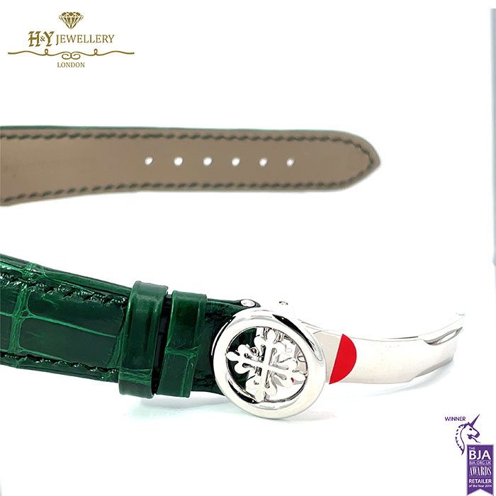 Patek Philippe Complications World Time Green Opaline Dial Platinum - ref 5930P-001-18192