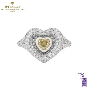 Canary Manaal White Gold & Diamond Ring - 2.04ct-0